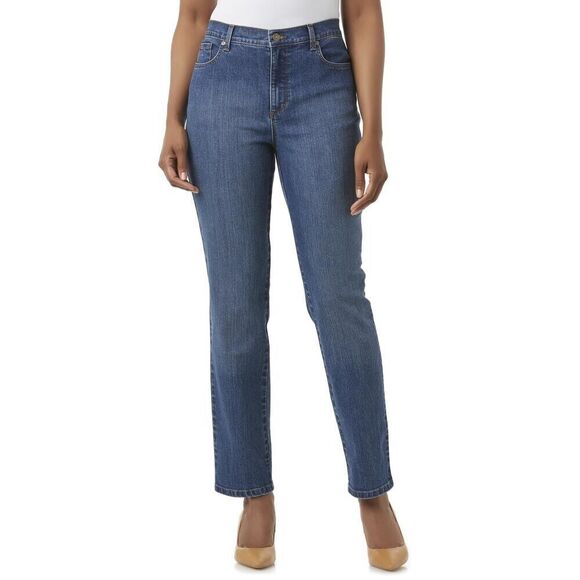Gloria Vanderbilt Denim - Gloria Vanderbilt Women's Amanda Slimming Jeans Tapered Leg Supreme Stretch 8